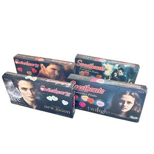 Sweethearts Twilight New Moon + Forbidden Fruits Bundle of 4 Boxes